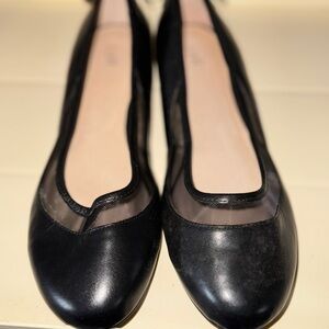 j. Jill black ballet flats BNWOT 7